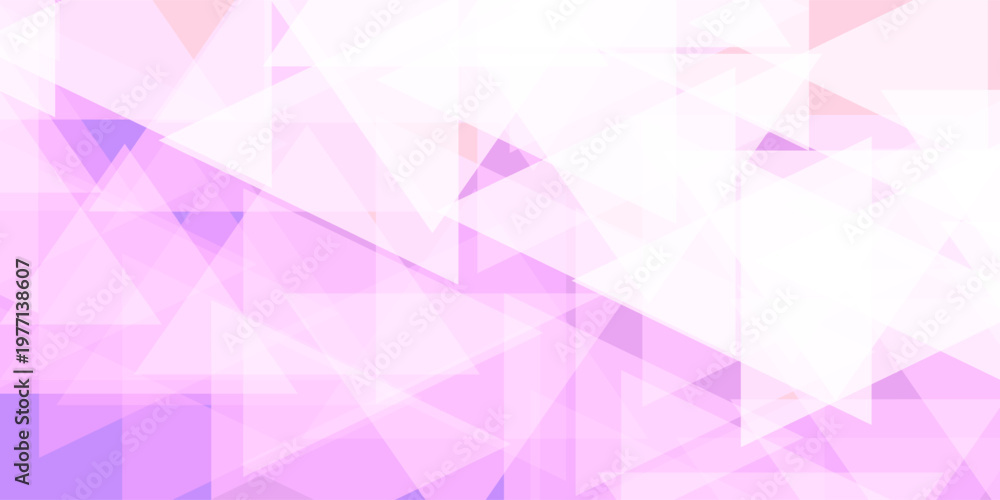 Fototapeta premium Abstract Geometric Pattern with Purple and Pink Hues.