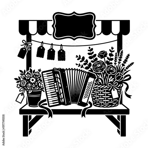 Antique lantern open book quill and ink bottle still life