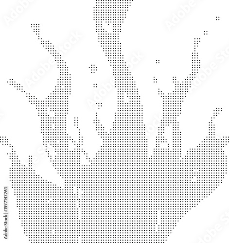 Water Splash Dither Pixeleted Bitmap Halftone Dotted Vector Illustration Graphic Element Background Texture Overlay Design
