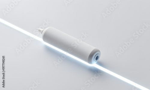 Roll of tape on table