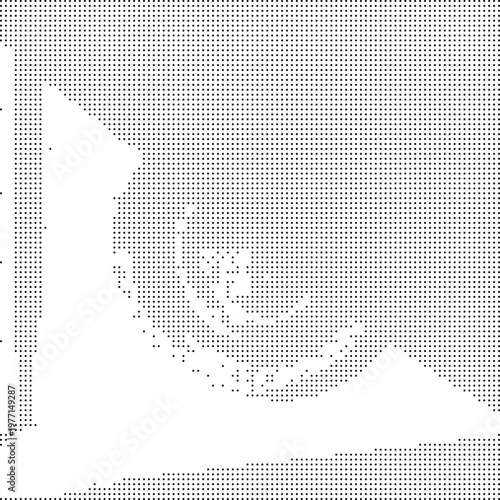 Halftone Dither Pixelated Bitmap Dotted Abstract Pattern Texture Background Overlay Graphic Resource Design Element