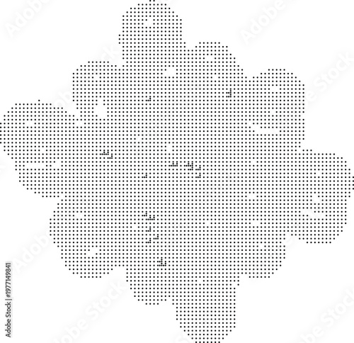 Halftone dither pixelated bitmap dotted pattern texture background overlay vector graphic resource