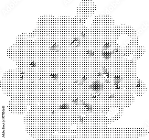 Halftone Dither Pixelated Bitmap Dotted Abstract Pattern Texture Background Overlay Graphic Element Design