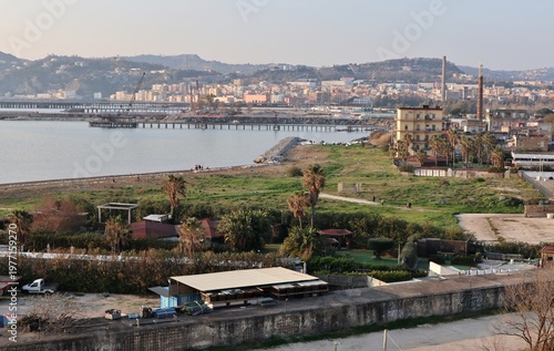 Bagnoli - Pontili dell'ex Italsider dal Belvedere Bixio a Discesa Coroglio