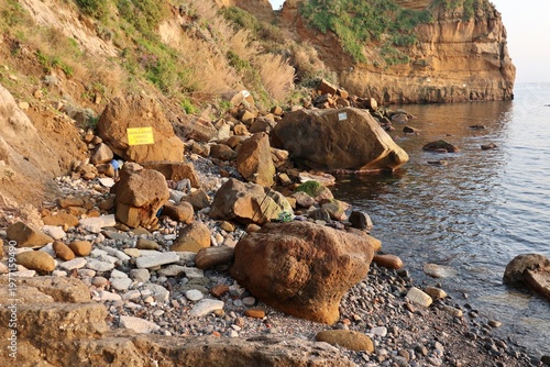 Bagnoli - Scorcio della riva della Spiaggia di Nisida