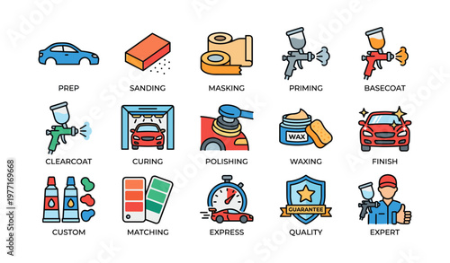 Step-by-step guide to car paint repair and finishing techniques