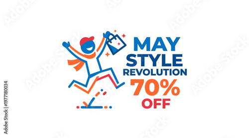 May Style Revolution Shopping Discount Advertisement