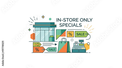 In-Store Sale Specials Advertisement