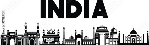 Indian set temple Icon