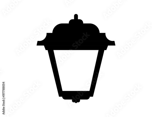 ガス灯のイラスト