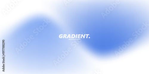 Soft background blue white gradient color. Minimalist fluid background. suitable for banners, posters, cards, presentations, landing pages