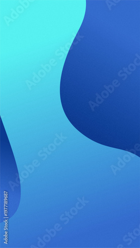 Abstract Gradient Fluid Background with Grain Noise Texture and Modern Smooth Shapes
