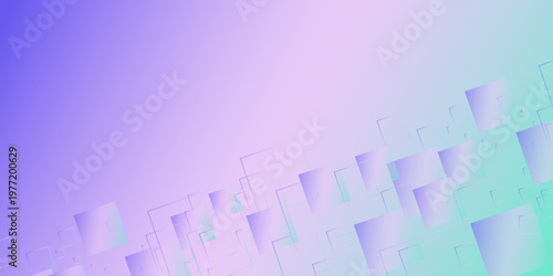 Abstract background. business wallpaper square frame contour. Modern rounded square shapes creative design. Blue abstract modern background design. 3D background geometric light dark blue. 