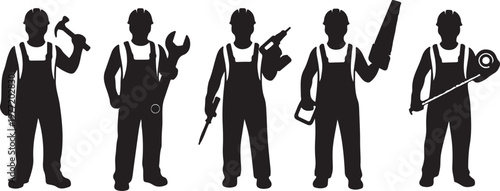 Labour Day Black and White Poster – Raised Fist with 1 May Banner Vector Illustration