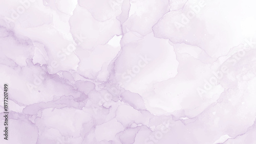 Soft purple watercolor texture with blended light purple and white hues and fluid organic shapes  abstract artistic background