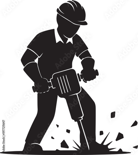 1st may - Happy workers day illustration