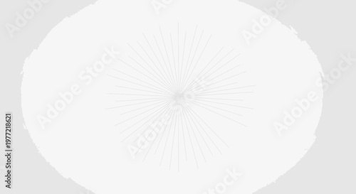 Close up of a white circle.