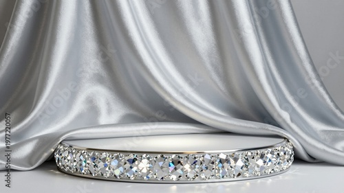 Silver Silk and Diamond Shine