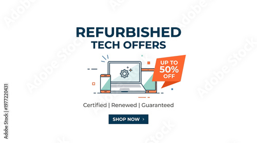 Refurbished Tech Offers Banner Ad