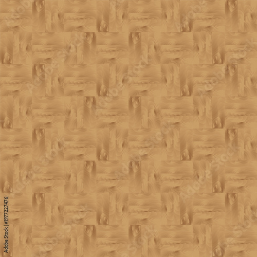 Wooden tiles, seamless pattern, vector. Floor imitation.
