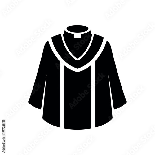 Clerical Robe Icon.