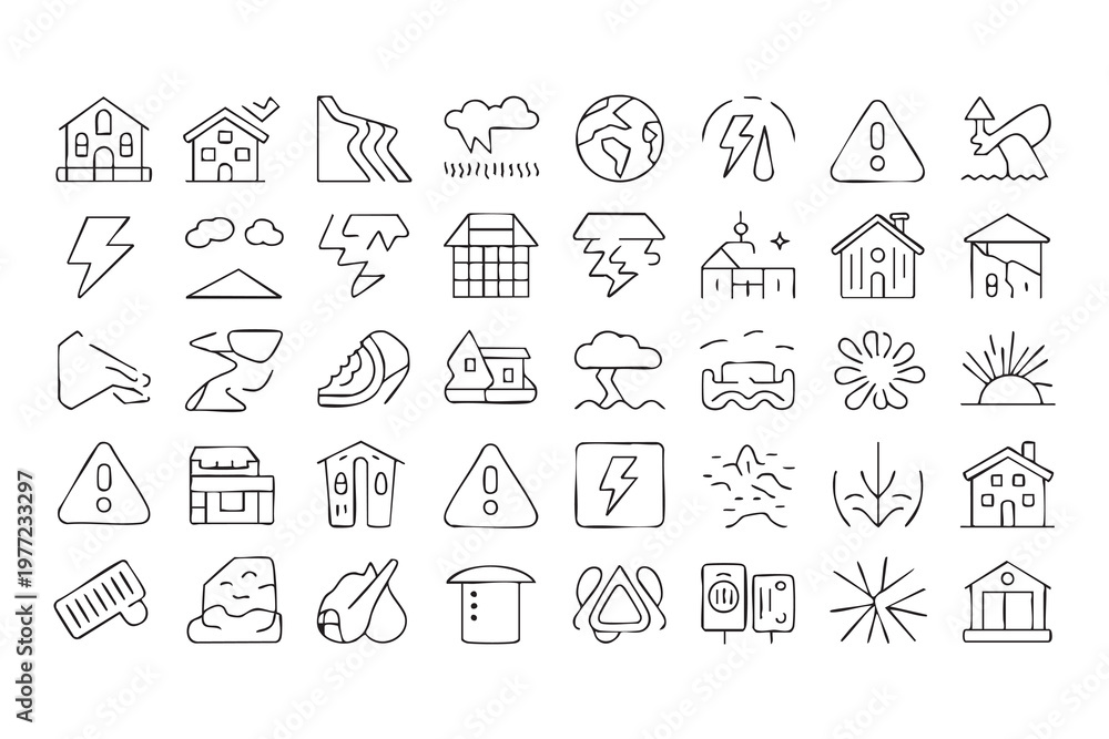 © Icon Nest - Warning and hazard icons for disaster preparedness design