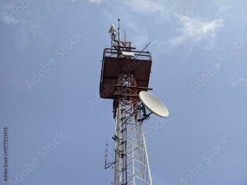 Telecommunication towers (BTS) function as a central transmitter and receiver of wireless signals (voice/data) between mobile devices and networks, which enables smooth long-distance communication.