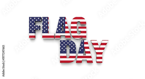 American flag with ballot box and voting paper symbol representing USA patriotism and national identity