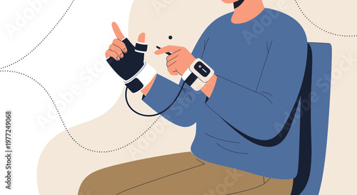 Advanced haptic technology experience for enhanced digital interactivity and control in the modern