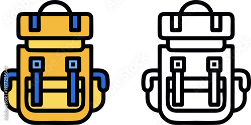 Classic Outdoor Camping Rucksack Design