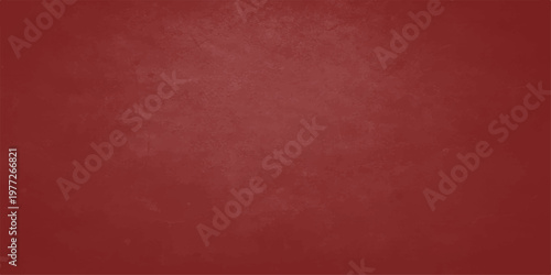 A vibrant red grunge texture background features an aged vintage wall pattern with a rough surface design on old paper and weathered canvas material for a retro art backdrop