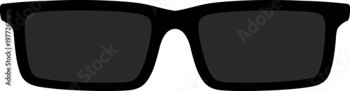 Black sunglasses providing sun protection and cool style