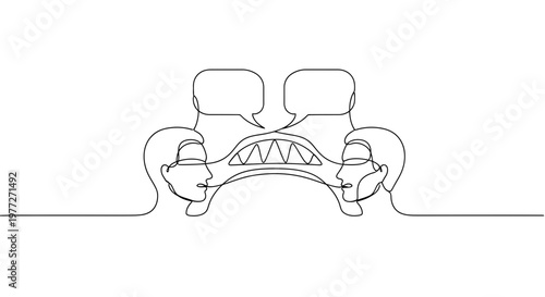 Two People Shaking Hands in Agreement.