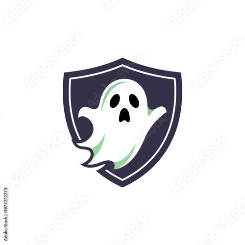 Ghost Shield Logo Icon