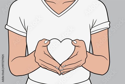 Person Holding Heart Illustration Very good content.
