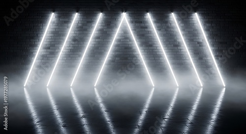 Minimal black background with curved golden light streak and glow