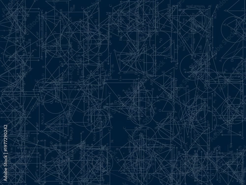Fototapeta premium abstract blue geometric background