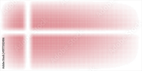 abstract simple big to small red dot pattern can be used background.eps10