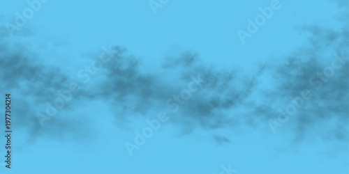 A bright summer day reveals a clear blue sky filled with fluffy white clouds and radiant sunlight across a beautiful high atmosphere cloudscape