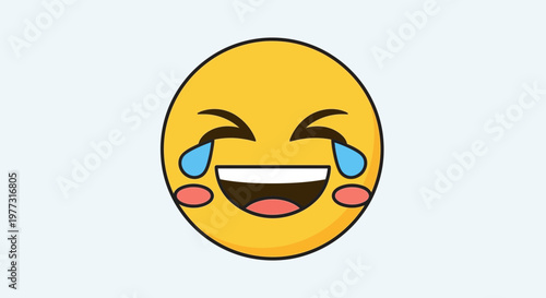 Laughing Emoji with Tears