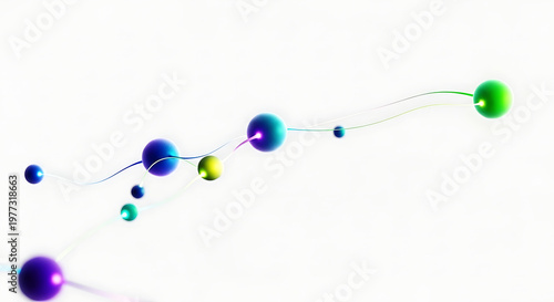 Floating neural network nodes isolated artificial intelligence visualization