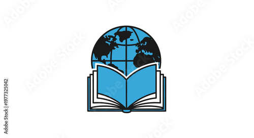 Symbolic Representation of Global Education Through Knowledge, Books, and Universal Learning