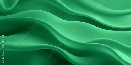 A vibrant field of blooming tulips stretches toward the horizon under a clear blue sky in this high-quality stock photo capturing the essence of a serene spring landscape