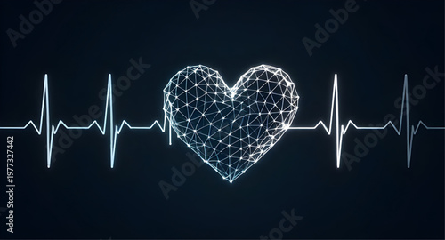 love heart illustration, heart ecg illustration, heart cardiogram illustration, heartbeat line illustration, pulse line illustration, ecg line illustration, ekg line illustration, romantic heart illus