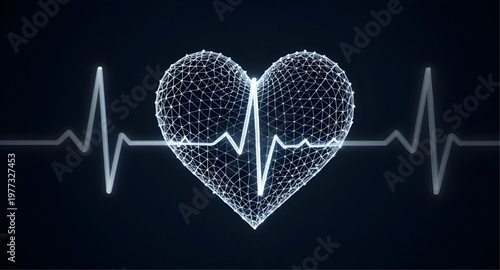love heart illustration, heart ecg illustration, heart cardiogram illustration, heartbeat line illustration, pulse line illustration, ecg line illustration, ekg line illustration, romantic heart illus