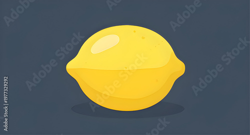 lemon, fruit, yellow, cartoon, citrus, fresh, juicy, sour, food, organic, healthy, slice, natural, design, illustration, icon, cute