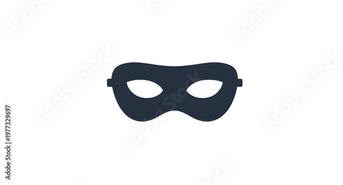 domino mask, mask icon, black mask, disguise icon, anonymous symbol, superhero mask, hidden identity, secret mask, mystery icon, minimal mask, silhouette mask, simple icon, character mask, mask design