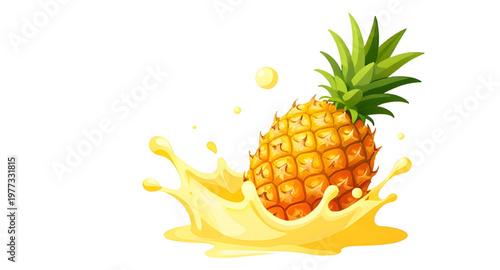 pineapple design, fruit design, tropical design, exotic design, fresh design, juicy design, juice design, splash design, liquid design, water design, drop design, droplets design, pulp design, slice d