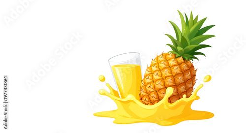 pineapple, pineapples, fruit, tropical, exotic, fresh, juicy, juice, splash, liquid, water, drop, droplets, pulp, slice, chunks, yellow, green, vibrant, sweet, ripe, healthy, nutrition, organic, natur