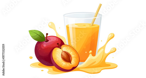 plum, fruit, ripe, juice, splash, fresh, sweet, purple, yellow, liquid, food, healthy, organic, juicy, natural, design, vibrant